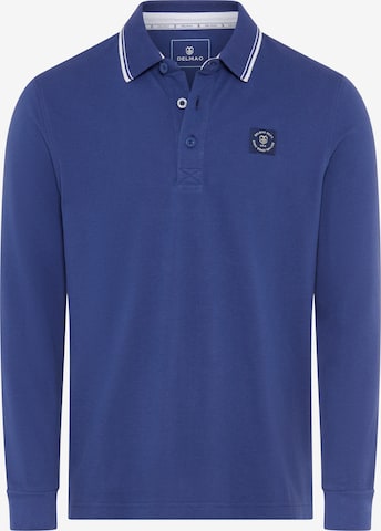 DELMAO Shirt in Blue: front