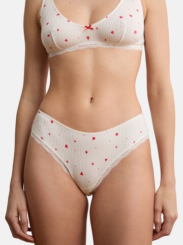 Slip 'Vanity Gourman' di ETAM in bianco: frontale