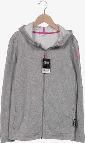 Reebok Sweatshirt & Zip-Up Hoodie in S in Grey: front