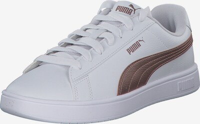 PUMA Baskets basses 'Rickie Classic 394251 W' en bronze / blanc, Vue avec produit