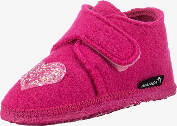 NANGA Slippers in Pink: front