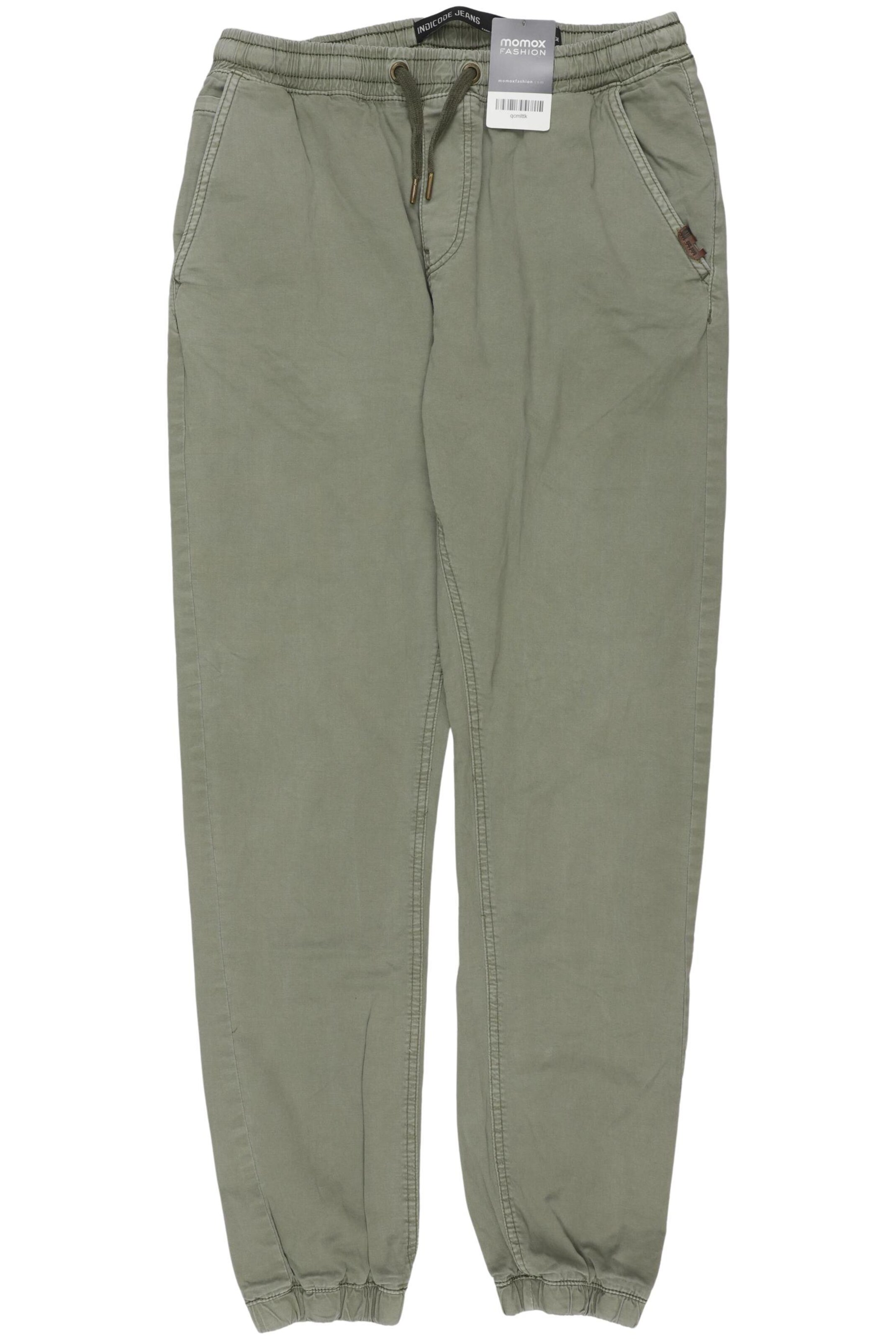 INDICODE JEANS Pants in 35-36 in Green: front