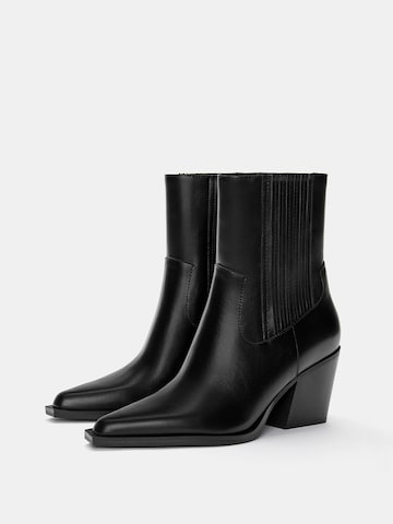 Chelsea Boots Pull&Bear en noir