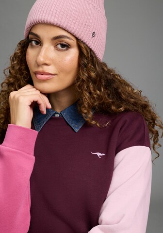 KangaROOS Sweatshirt in Rot