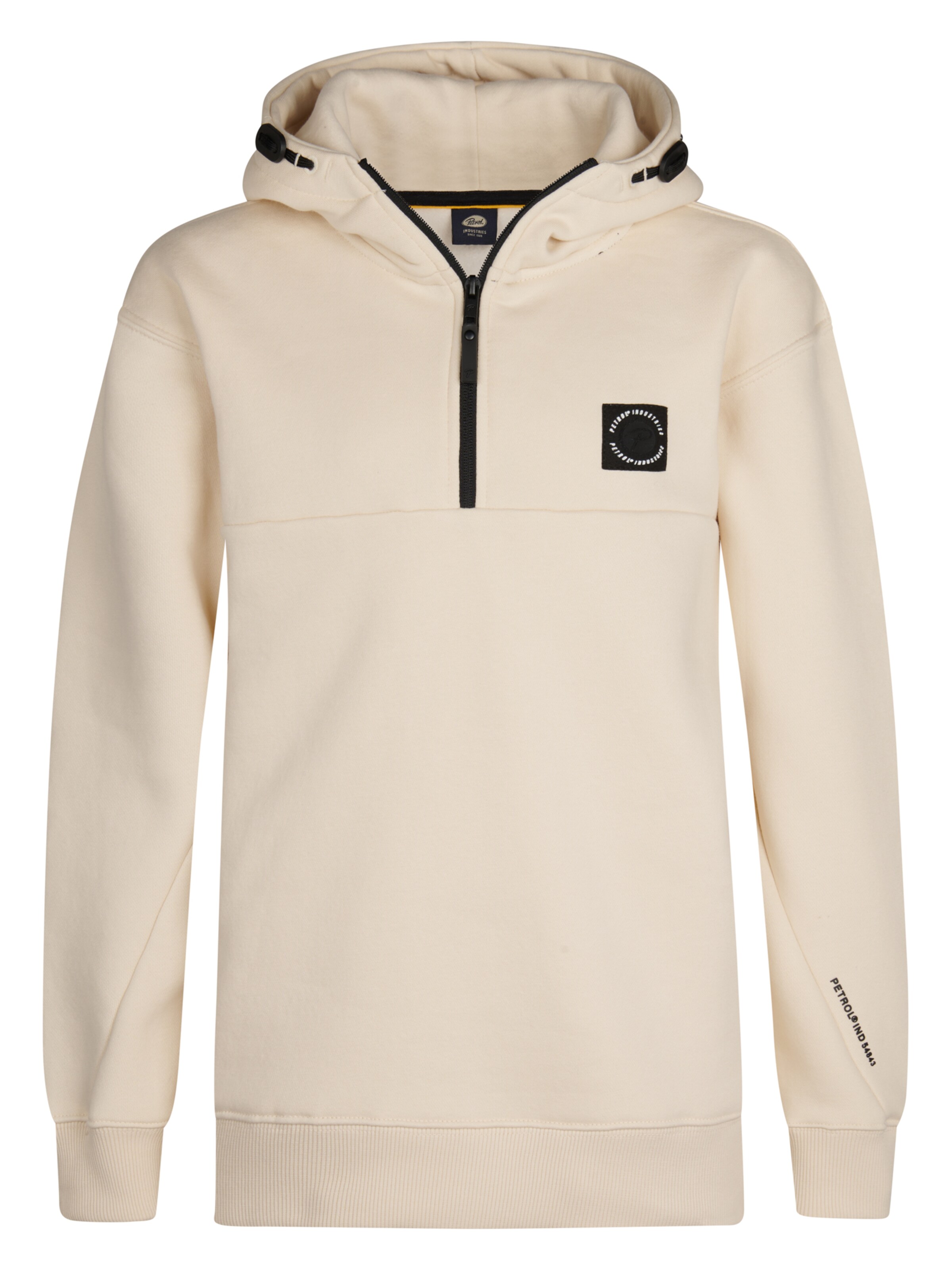 Petrol Industries Sweatshirt 'Redwood' in Beige: front