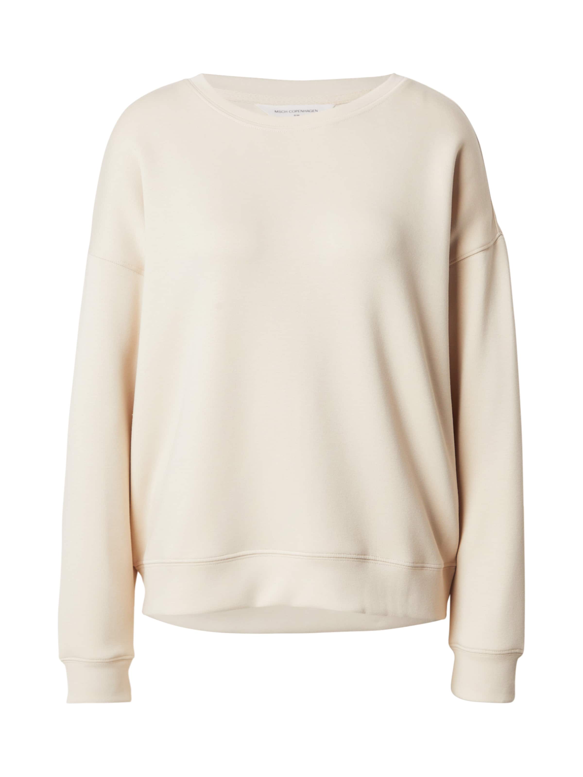 MSCH COPENHAGEN Суичър 'Ima' в бежово: отпред