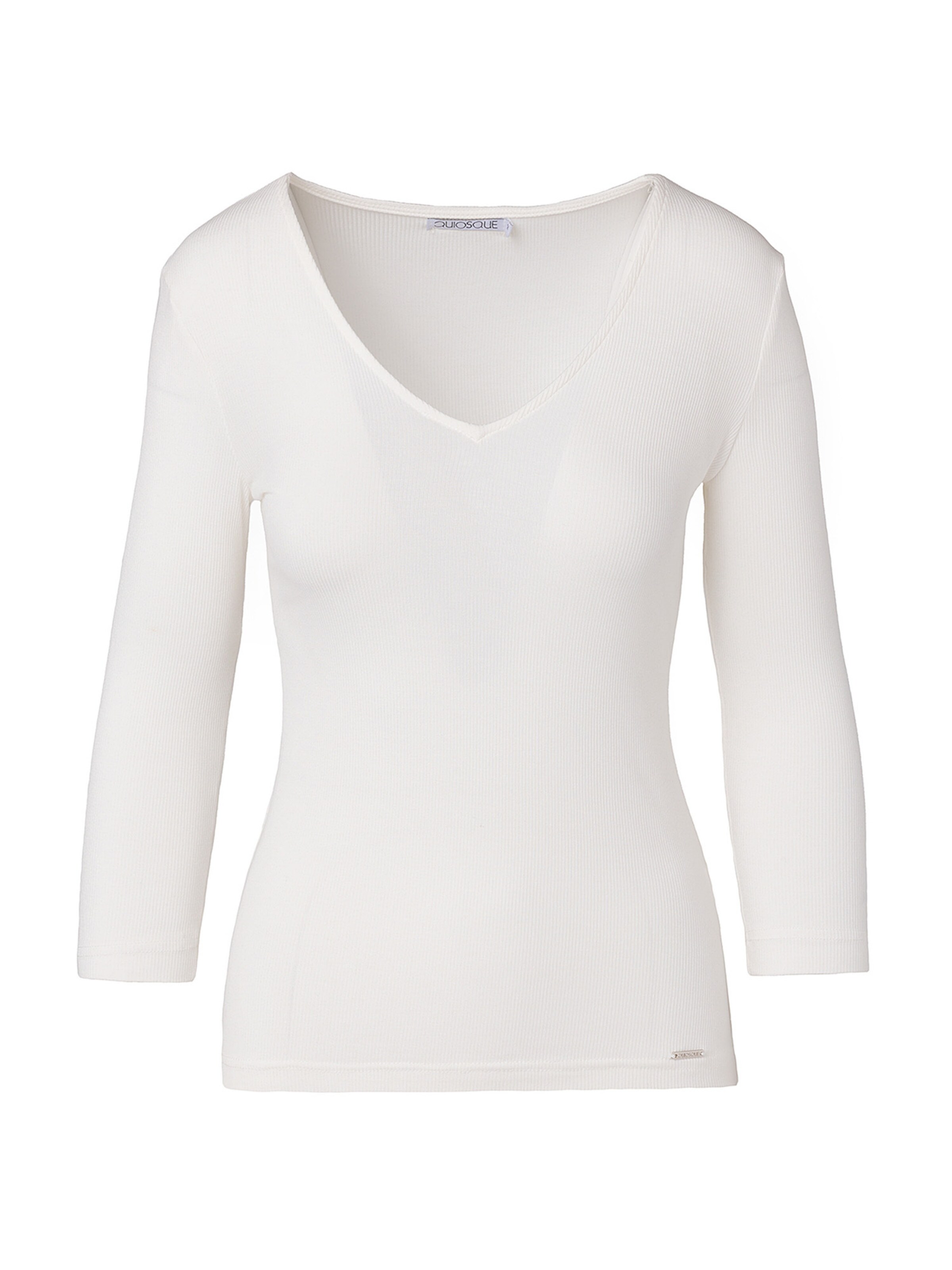 Quiosque Tričko '1LS001' – béžová: přední strana