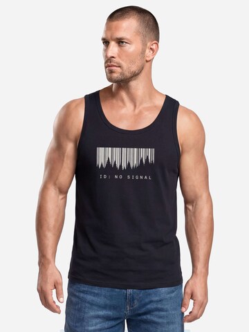 Neverless Shirt 'No Signal'‌‌‌‌‌‌ in Schwarz: Vorderseite