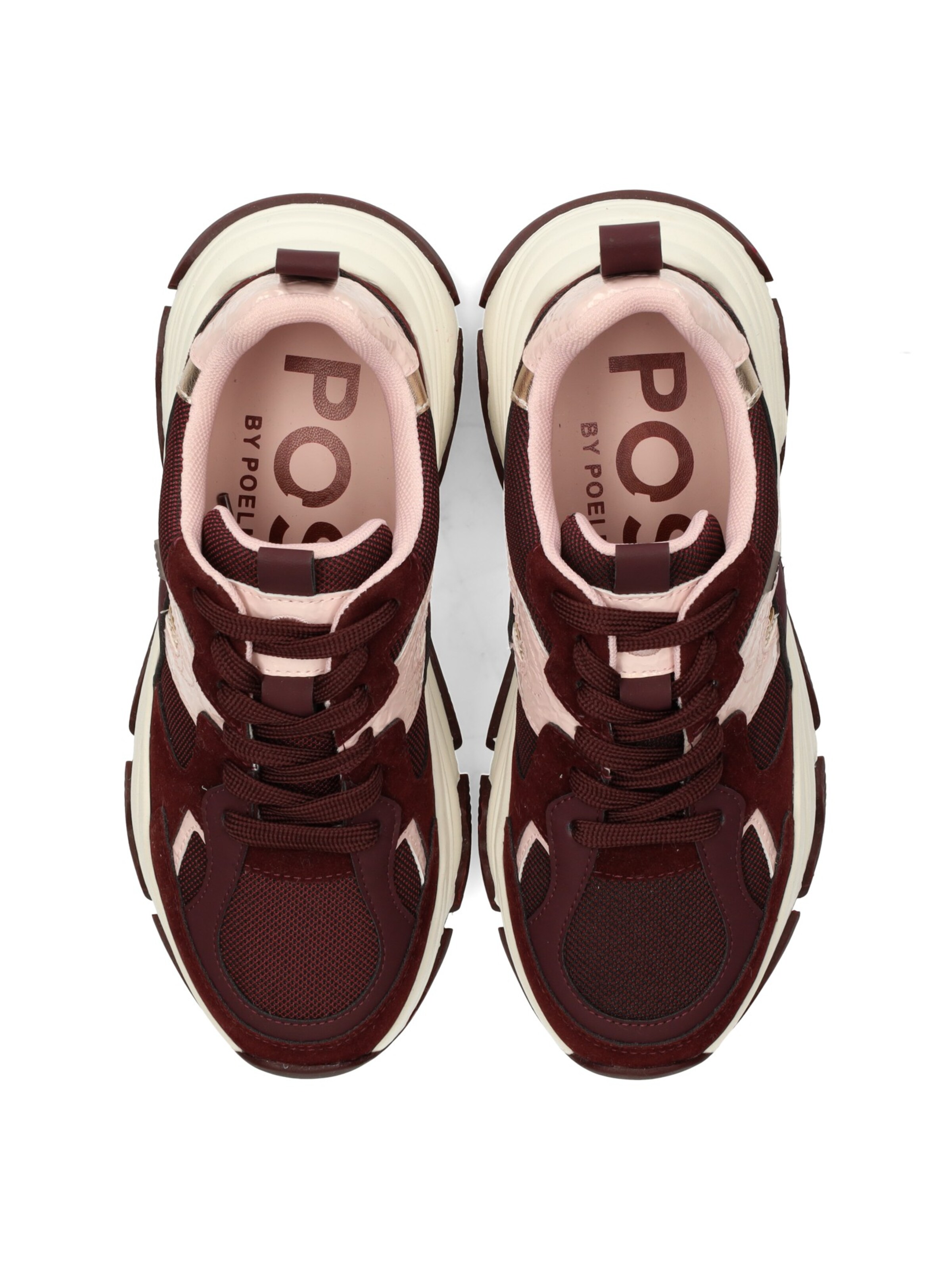 POSH by Poelman Sneakers laag in Rood