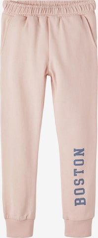 Effilé Pantalon 'Tera' NAME IT en rose : devant