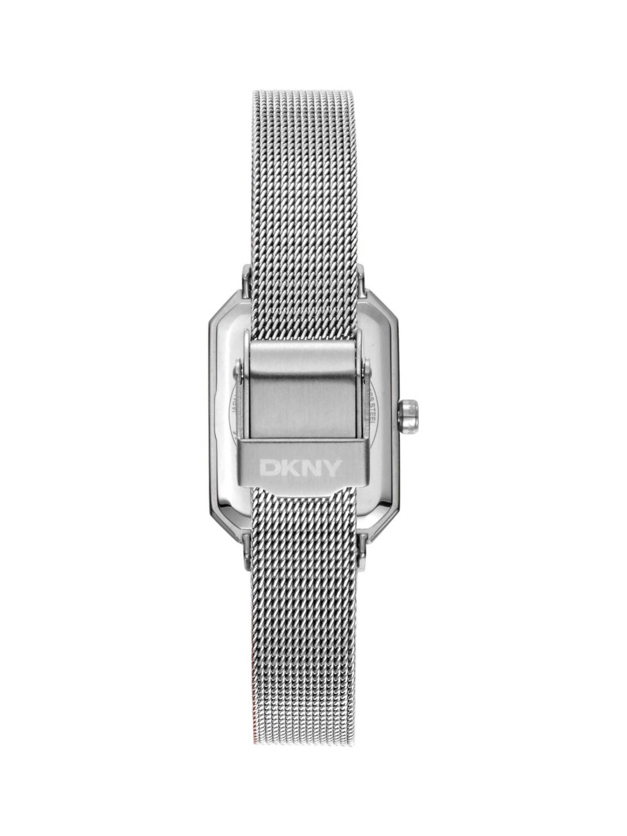 Montre à affichage analogique 'Uptown' DKNY en argent