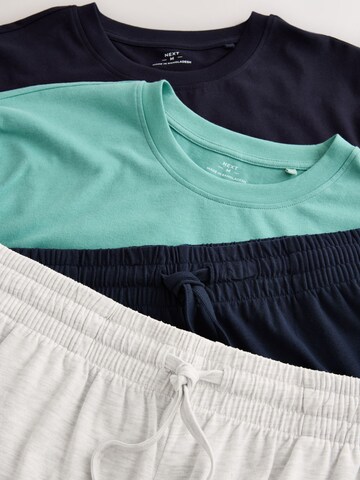 Next Kratka pižama 'Frankie Thorpe' | zelena barva