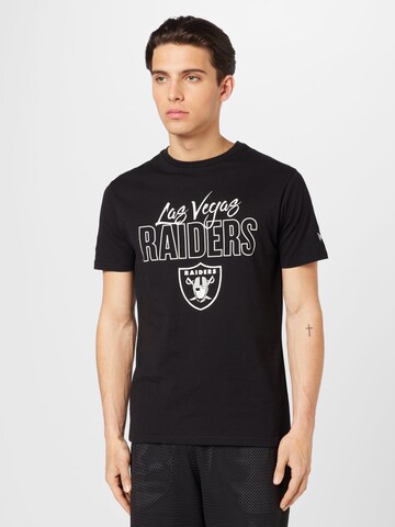 NEW ERA T-Shirt in Schwarz: Vorderseite