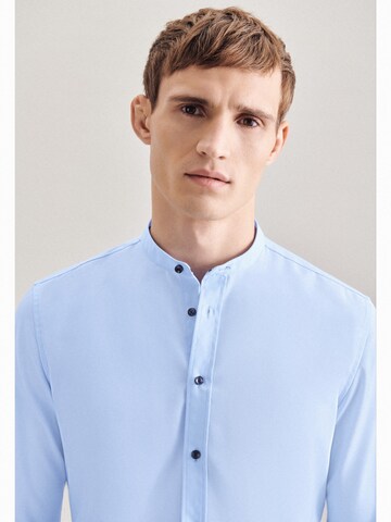 SEIDENSTICKER Slim fit Business shirt in Blue