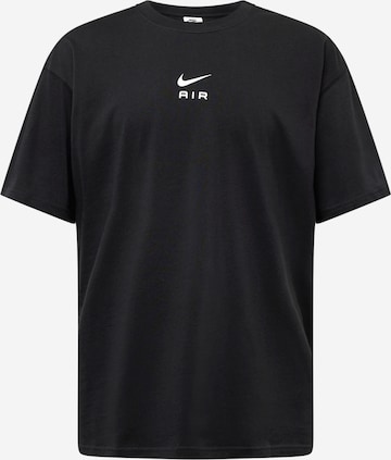 T-Shirt Nike Sportswear en noir : devant