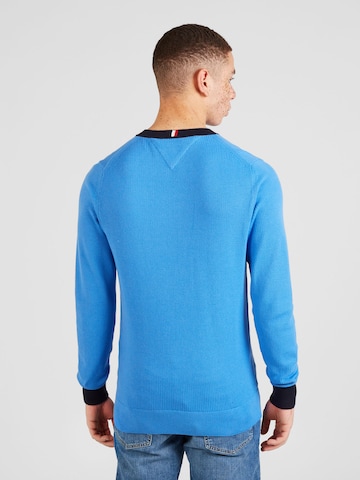 TOMMY HILFIGER Pullover in Blau