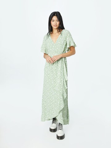 SISTERS POINT - Vestido 'GUSH' en verde: frente