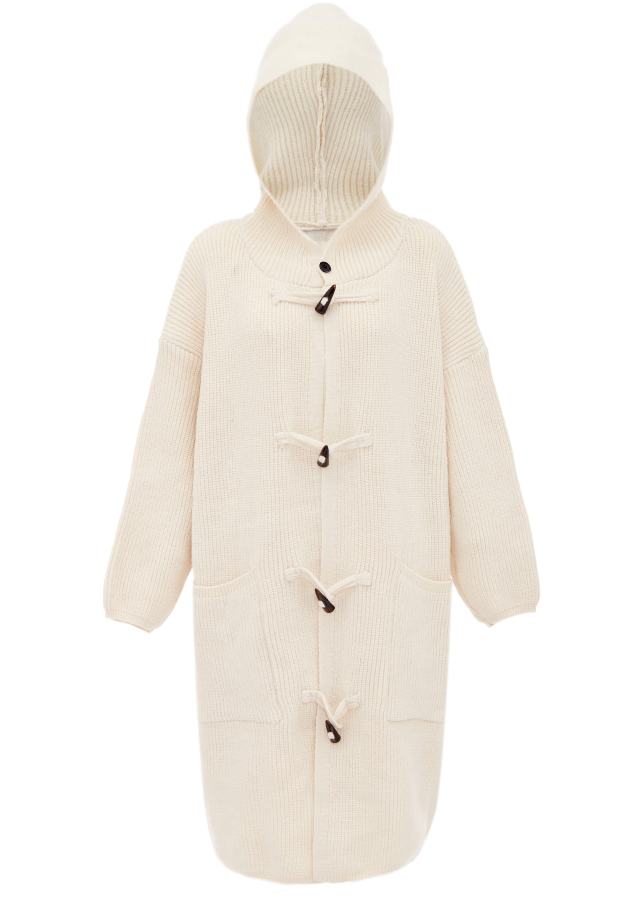 RISA - Casaco de malha em bege: frente