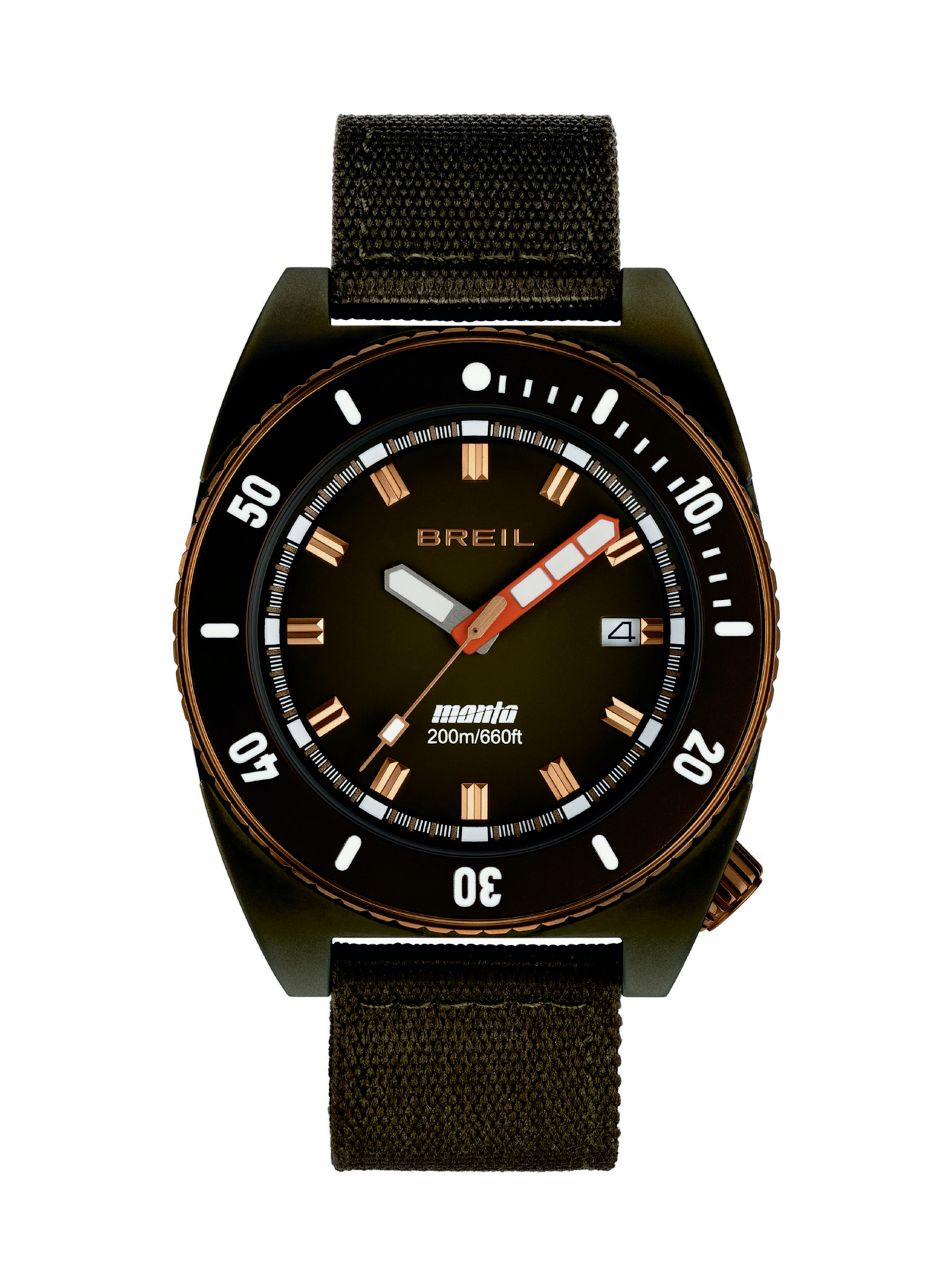 Breil Analog watch 'Manta Seeker' in Green: front