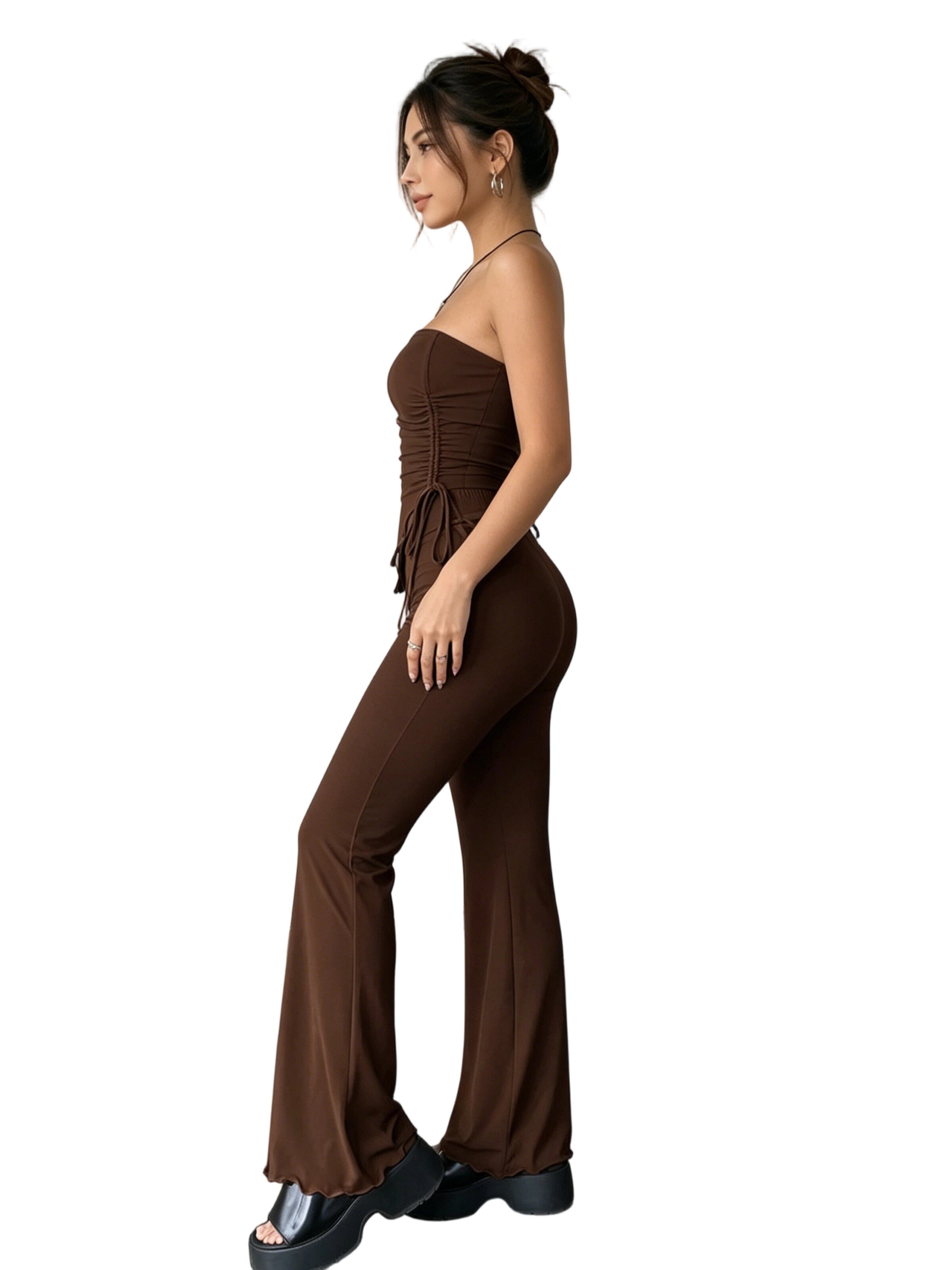 Yesfashion Suit in Brown