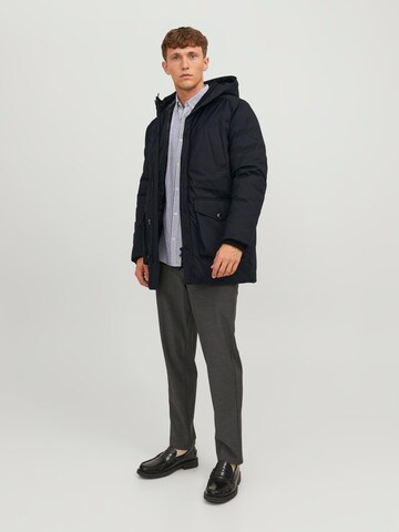 juoda JACK & JONES Žieminė parka 'Clement'