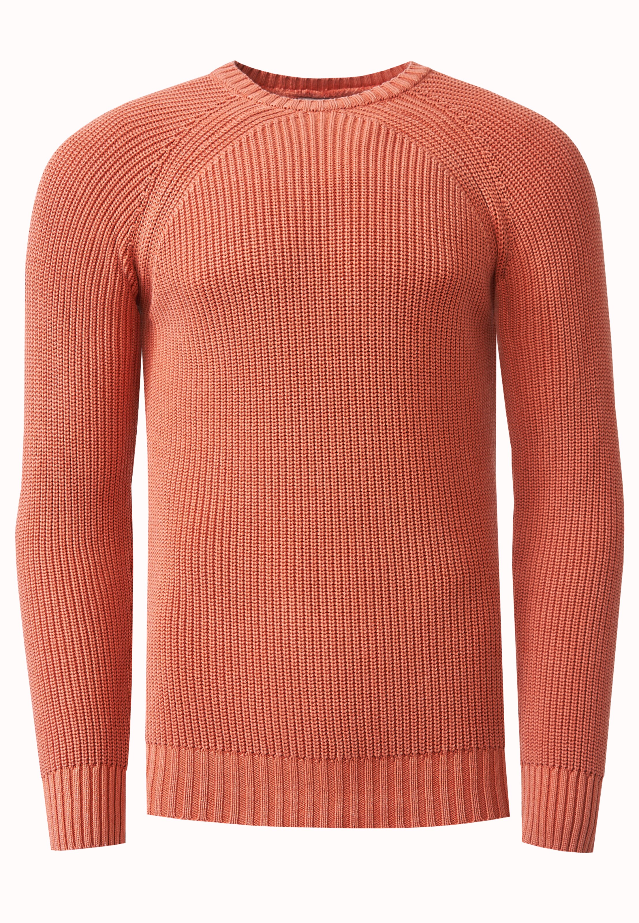 Rusty Neal Strickpullover in Orange: Vorderseite