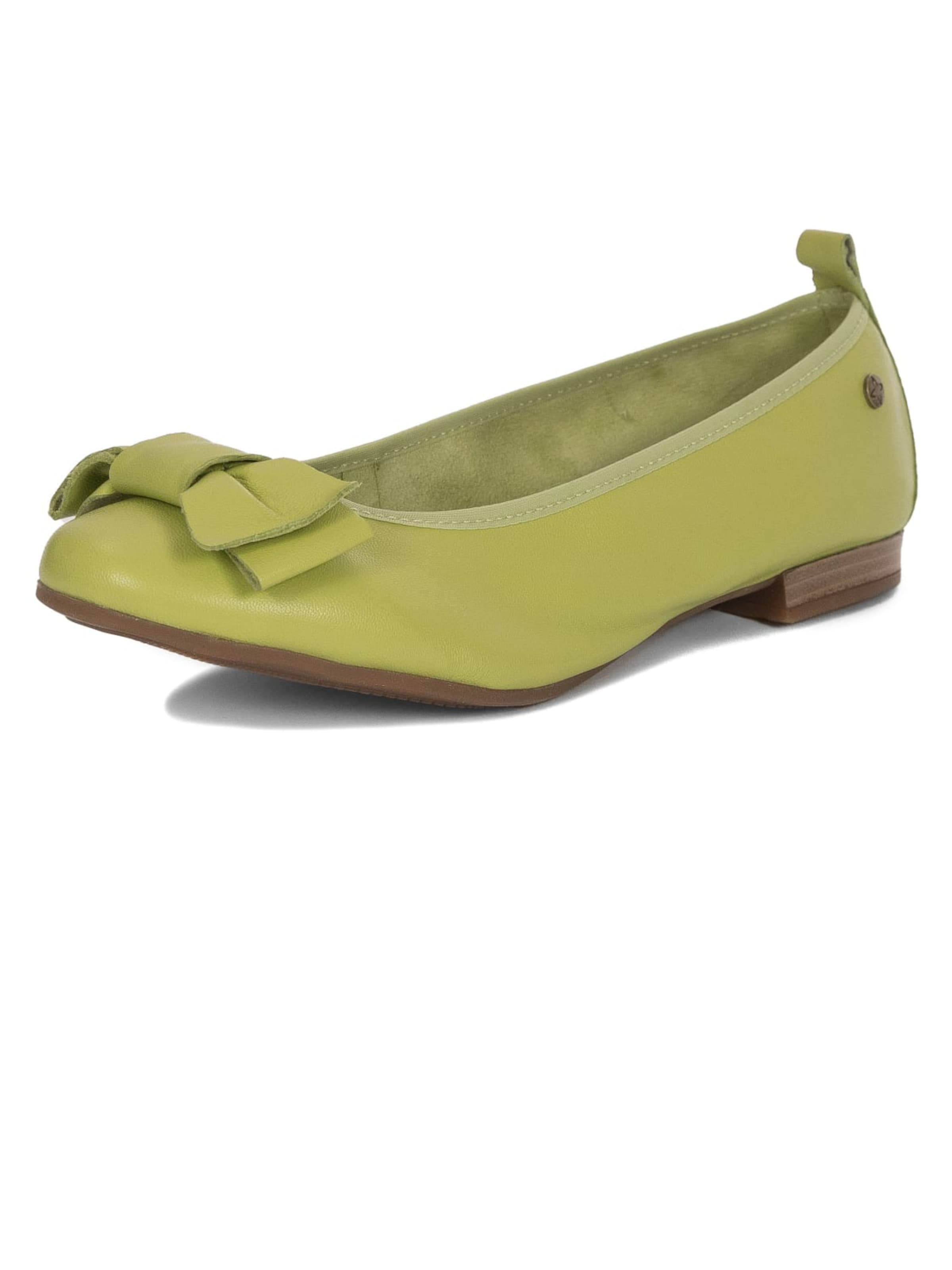 Maciejka Ballet Flats 'P6802-09-00-0' in Green: front