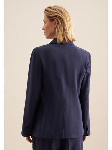 SEIDENSTICKER Blazer 'Schwarze Rose' in Blue
