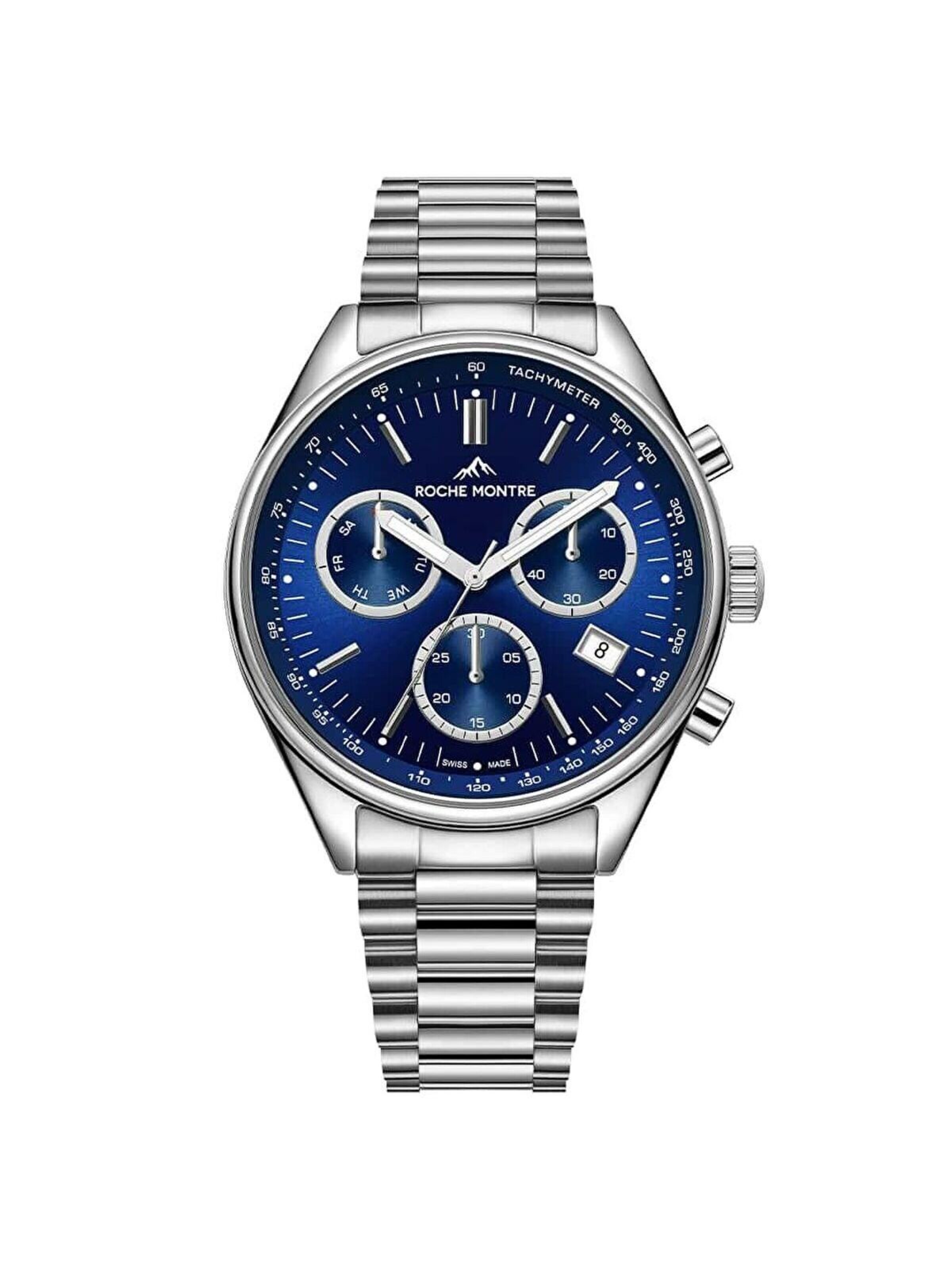 Roche Montre Analog watch 'RMG6011-02' in Silver: front