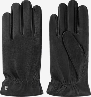 Roeckl Full Finger Gloves 'Milton' in Black: front