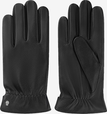 Gants 'Milton' Roeckl en noir : devant