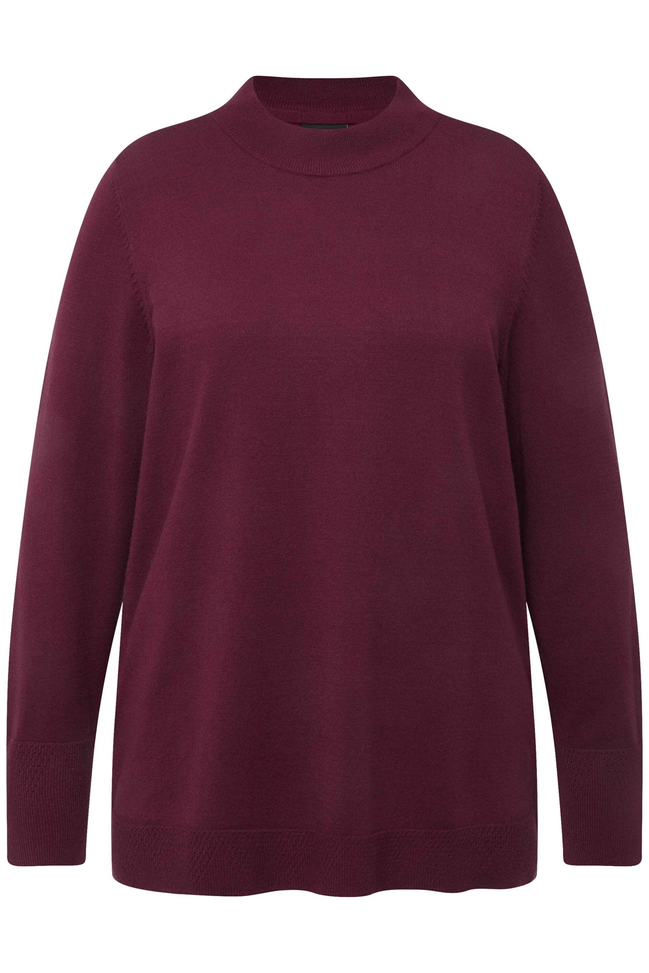 Ulla Popken Sweater in Purple: front