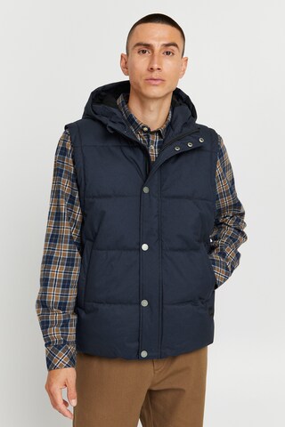 !Solid Bodywarmer 'Collin' in Blauw: voorkant