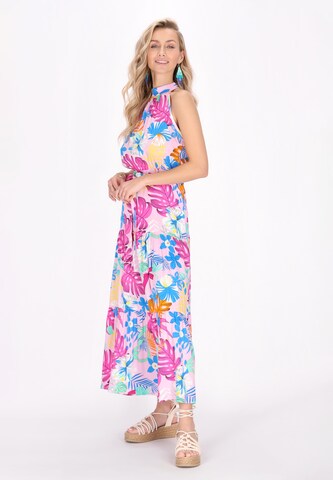 IZIA - Vestido de verano en rosa