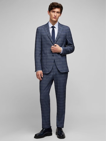 HECHTER PARIS Regular fit Overhemd in Blauw