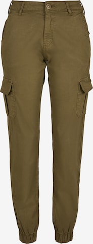 Pantaloni cargo di Urban Classics in verde: frontale