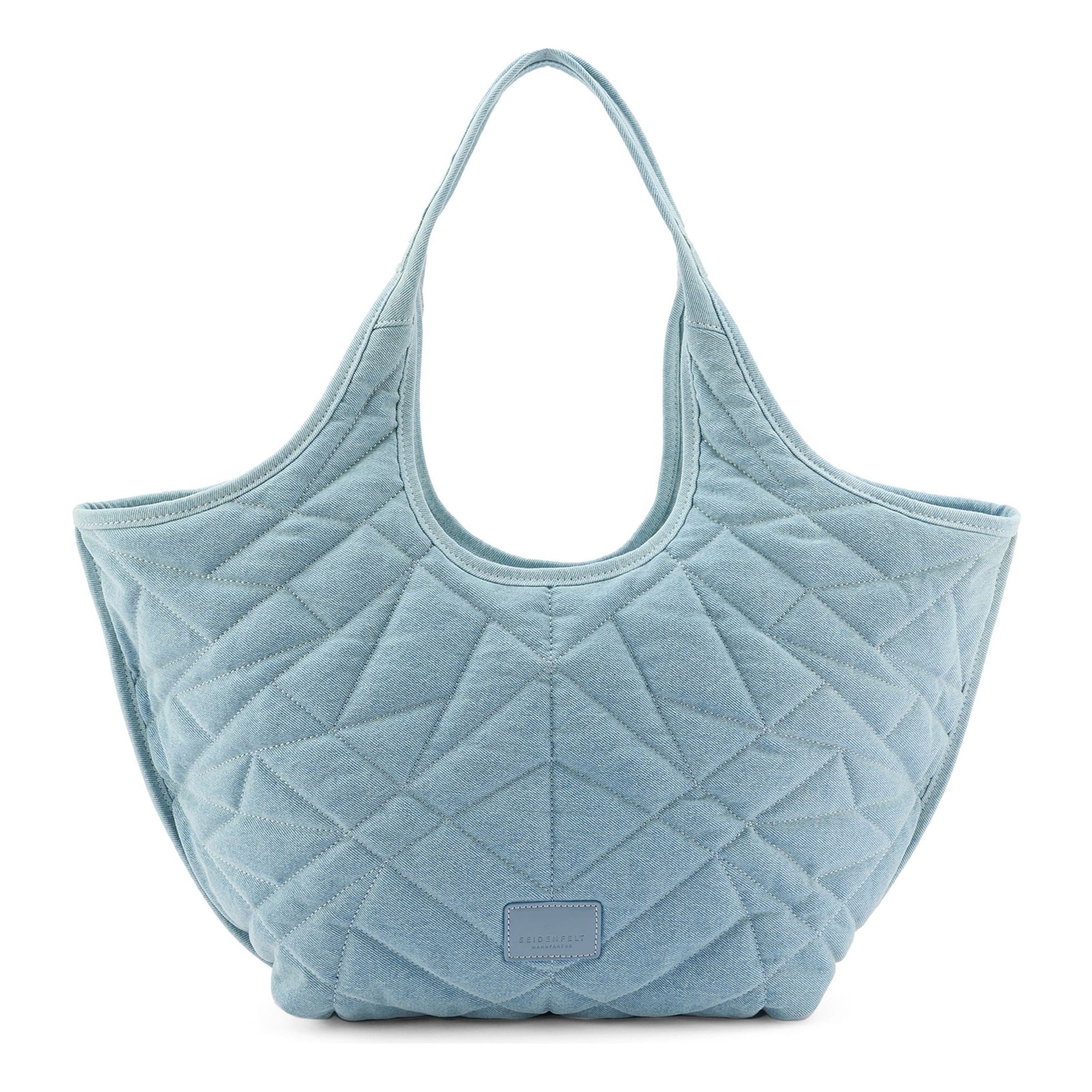 Shopper 'Huuvari' di Seidenfelt in blu: frontale