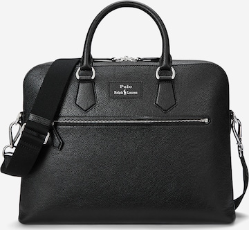 Polo Ralph Lauren Laptoptasche in Schwarz: Vorderseite