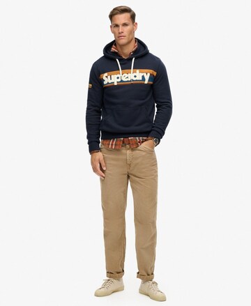 Sweat-shirt Superdry en bleu