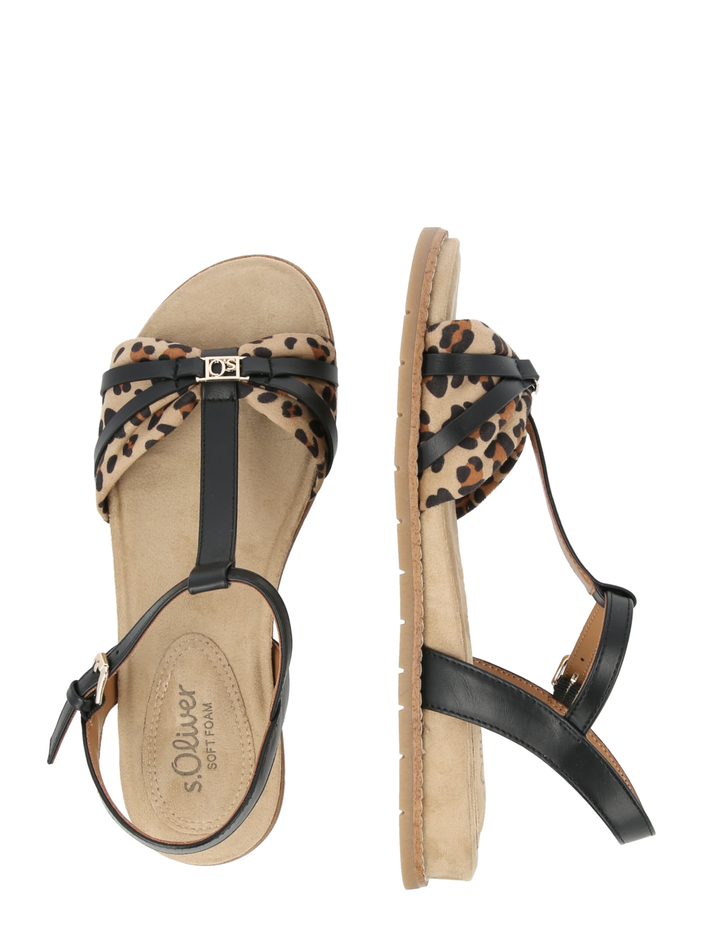 s.Oliver Páskové sandály – béžová