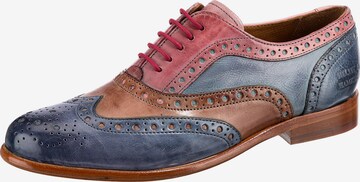 MELVIN & HAMILTON Lace-Up Shoes ' Selina ' in Blue: front