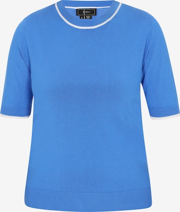 faina Пуловер 'Fashion Look' в синьо: отпред