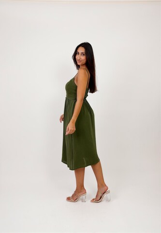 Elara Sommerkjole i grøn