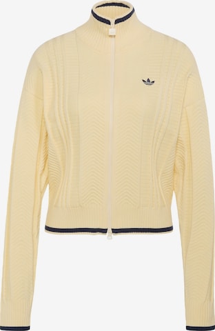 ADIDAS ORIGINALS - Casaco de malha 'Firebird' em bege: frente