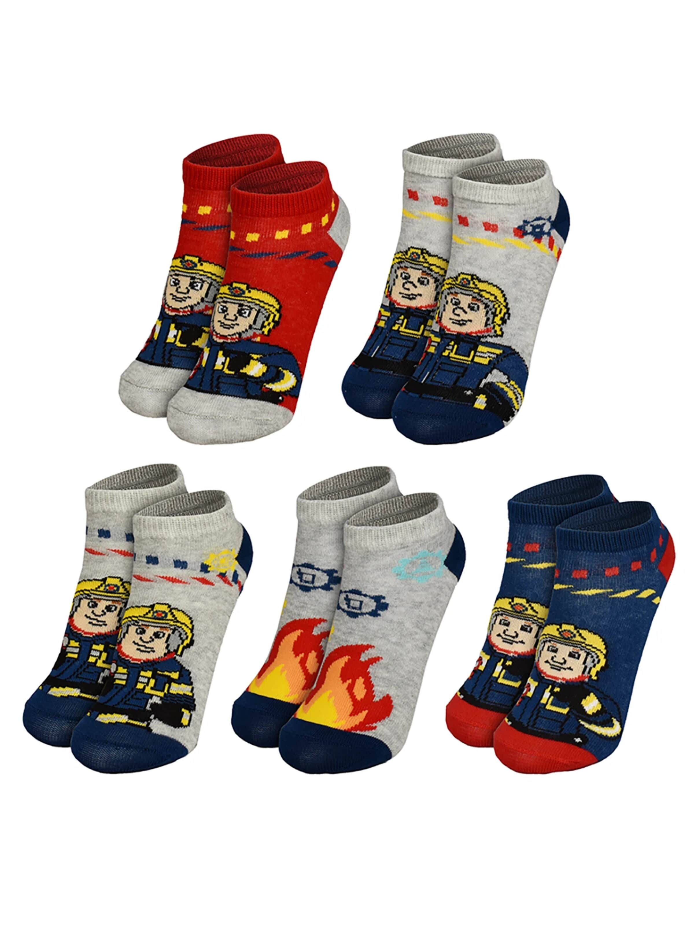 Feuerwehrmann Sam Socken‌‌‌‌‌‌‌‌‌ in Mischfarben: Vorderseite