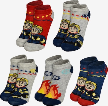 Feuerwehrmann Sam Socken in Mischfarben: Vorderseite
