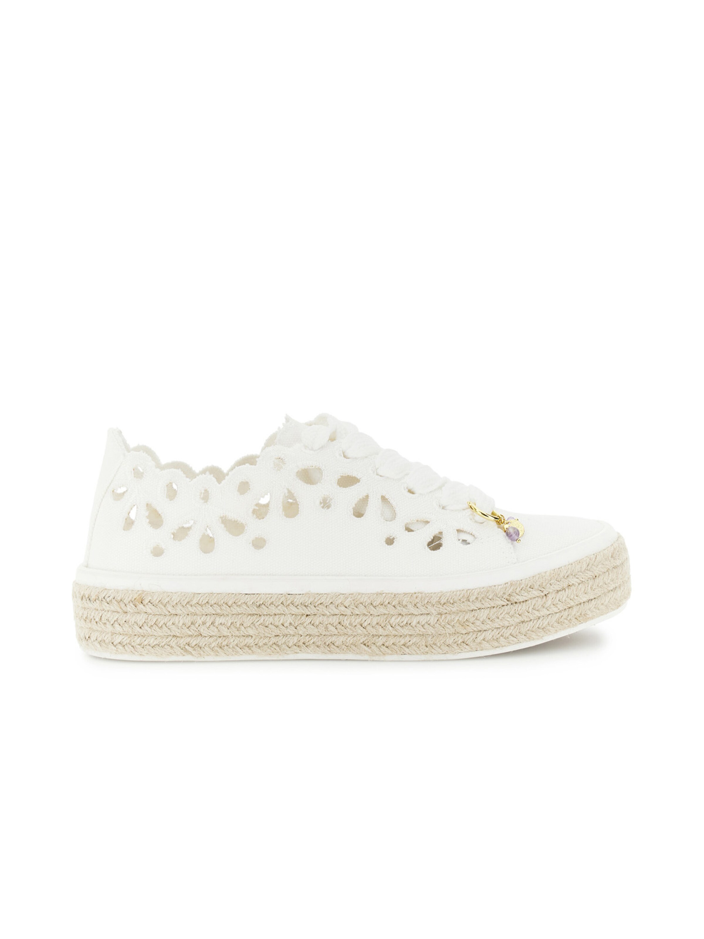 CAFè NOIR Sneakers laag in Wit