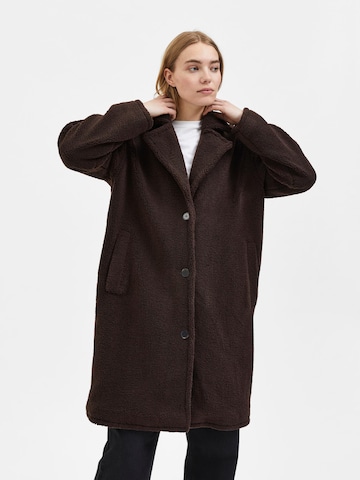 SELECTED FEMME Between-seasons coat 'Lana' in Brown