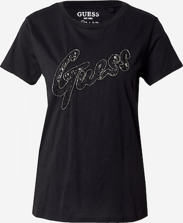 GUESS Shirt in Zwart: voorkant