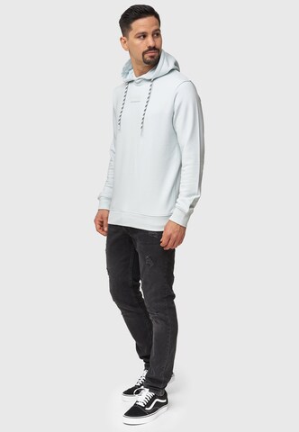 INDICODE JEANS Sweatshirt 'Bentley' i blå